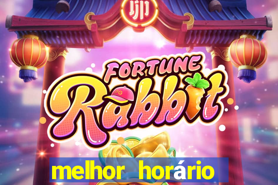 melhor horário para jogar fortune rabbit à noite